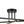 Chandelierias-Modern Black 3-Light Sputnik Linear Dimmable LED Semi-flush Mount-Semi Flush-Black-