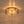 Chandelierias - Modern Brass 3 - Light Rippled Glass Drum Semi - flush Mount - Semi Flush - Brass - 