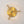 Chandelierias - Modern Brass 3 - Light Rippled Glass Drum Semi - flush Mount - Semi Flush - Brass - 