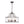 Chandelierias - Modern Brass 6 - Light Rippled Glass Drum Pendant - Pendant - Oil - rubbed Bronze - 