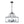 Chandelierias - Modern Brass 6 - Light Rippled Glass Drum Pendant - Pendant - Oil - rubbed Bronze - 