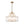 Chandelierias - Modern Brass 6 - Light Rippled Glass Drum Pendant - Pendant - Oil - rubbed Bronze & Clear Glass - 