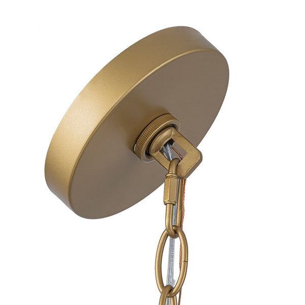 Chandelierias - Modern Casual 4 - Light Conical Linen Shade Pendant - Pendant - Black - 