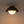 Chandelierias - Modern Ceramics 1 - Light Glass Globe Flush Mount - Semi Flush - Glaze Black - Brushed Brass - 