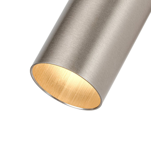 Chandelierias - Modern Cylinder Metal Spotlight Single Track Light - Spotlight - Brass - 1 - Pack