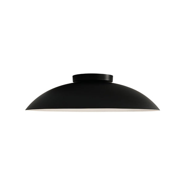 Chandelierias - Modern Dimmable LED Saucer Semi - Flush Mount - Semi Flush - White - 