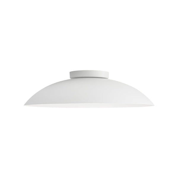 Chandelierias - Modern Dimmable LED Saucer Semi - Flush Mount - Semi Flush - White - 