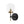 Chandelierias - Modern Farmhouse 1 - Light Clear Glass Globe Armed Wall Sconce - Wall Light - Brass & Black - 