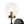 Chandelierias - Modern Farmhouse 1 - Light Clear Glass Globe Armed Wall Sconce - Wall Light - Brass & Black - 
