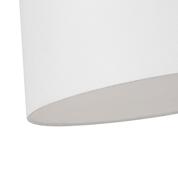 Chandelierias - Modern Farmhouse 3 - Light Flare - shape Drum Fabric Pendant - Pendants - 19.7 in - 