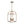 Chandelierias-Modern Farmhouse 4-Light Wrought Iron Geometric Cage Pendant-Pendants-13.0 in-