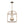 Chandelierias-Modern Farmhouse 4-Light Wrought Iron Geometric Cage Pendant-Pendants-13.0 in-