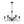 Chandelierias-Modern Farmhouse 6-Light Swooping Arm Candle Style Chandelier-Chandeliers-6 Bulbs-Matte Black