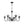 Chandelierias-Modern Farmhouse 6-Light Swooping Arm Candle Style Chandelier-Chandeliers-6 Bulbs-Matte Black