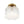 Chandelierias-Modern Glam 1-Light Tronchi Murano Glass Stacked Semi-flush Mount-Semi Flush-Brushed Brass-