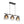 Load image into Gallery viewer, Chandelierias - Modern Gradient Gray Bell Glass 3 - Light Kitchen Island Chandelier - Chandelier - Matte Black - 
