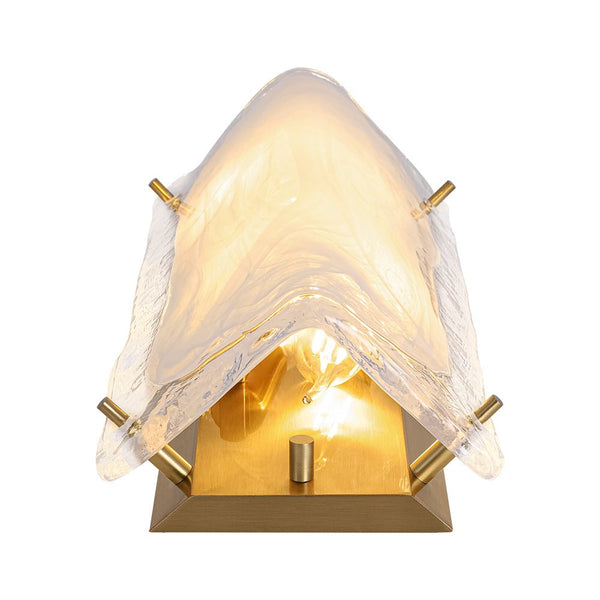 Chandelierias - Modern Handmade Cloud Glass Linear Vanity Light - Wall Light - 13.4in - 