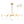 Chandelierias - Modern Linear 16 - Light Milky Glass Globe Chandelier - Chandelier - Brass - 16 Bulbs