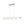 Chandelierias - Modern Linear 5 - Light Iridescent Bell Glass Chandelier - Pendant - Chrome - 