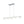 Chandelierias - Modern Linear 5 - Light Iridescent Bell Glass Chandelier - Pendant - Chrome - 