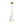 Chandelierias - Modern Minimalist 1 - Light Tapered Metal Pendant - Pendants - Brass - 