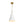 Chandelierias - Modern Minimalist 1 - Light Tapered Metal Pendant - Pendants - Brass - 