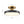 Chandelierias - Modern Minimalist Dimmable LED Drum Semi Flush Mount - Semi Flush - Matte Black - 