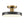 Chandelierias - Modern Minimalist Dimmable LED Drum Semi Flush Mount - Semi Flush - Matte Black - 