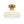 Chandelierias-Modern Ribbed Glass Brass Single-Light Semi-flush Mount-Semi Flush-Brass-