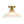 Chandelierias-Modern Ribbed Glass Brass Single-Light Semi-flush Mount-Semi Flush-Brass-