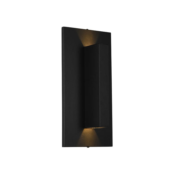 Chandelierias - Modern Slim Tube Rectangle LED Outdoor Wall Sconce - Wall Light - 2 - Pack - 