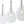 Chandelierias - Modern Sliver 5 - Light Clear Balloon Glass Bubble Chandelier For Dining Room Entryway - Chandelier - Linear - 