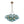 Chandelierias - Modern Tiffany Blue 19 - Light Seedy Glass Cluster Chandelier - Chandeliers - Blue Seeded Glass - 