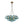 Chandelierias - Modern Tiffany Blue 19 - Light Seedy Glass Cluster Chandelier - Chandeliers - Blue Seeded Glass - 