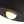Chandelierias - Nordic 1 - Light Hat - shape Semi - Flush Mount Ceiling Light - Semi Flush - Pitch Black - 