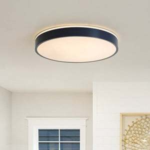 Chandelierias-Nordic Deep Ocean 5CCT Dimmable LED Round Flush Mount-Flush Mount-Deep Ocean-