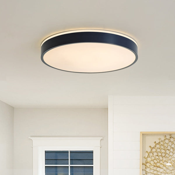 Chandelierias-Nordic Deep Ocean 5CCT Dimmable LED Round Flush Mount-Flush Mount-Deep Ocean-