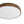 Chandelierias-Nordic Faux Wood Grain 5CCT Dimmable LED Round Flush Mount-Flush Mount-Dark Walnut-