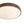 Chandelierias-Nordic Faux Wood Grain 5CCT Dimmable LED Round Flush Mount-Flush Mount-Dark Walnut-