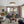 Chandelierias-Nordic Faux Wood Grain 5CCT Dimmable LED Round Flush Mount-Flush Mount-Light Oak-