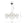 Chandelierias - Nordic Style Luxury Firefly Geometric Stainless Steel LED Crystal Chandelier - Chandelier - Starry Small Waist - 