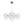 Chandelierias - Nordic Style Luxury Firefly Geometric Stainless Steel LED Crystal Chandelier - Chandelier - Starry Small Waist - 