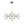 Chandelierias - Nordic Style Luxury Firefly Geometric Stainless Steel LED Crystal Chandelier - Chandelier - Starry Small Waist - 