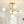 Chandelierias-Novel 6-Light Frosted Opaline Glass Branch Semi-flush Mount-Semi Flush-Brass-