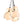 Chandelierias - Novel Ivory Hand Blown Glass Cluster Chandelier - Chandeliers - 6 Bulbs - 