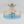 Chandelierias-Ombre 2-Light Hammer Glass Drum Semi-Flush Mount-Semi Flush-Nickel-