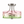 Chandelierias-Ombre 2-Light Hammer Glass Drum Semi-Flush Mount-Semi Flush-Nickel (Back-order Sep.)-Red-fleshed Guava (Back-order)