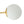 Chandelierias - Open Box - 3 - Light Mid - century Frosted Glass Semi - Flush Mount - Semi Flush - Brass - 3 Bulbs