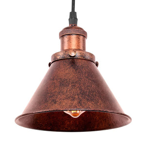 Chandelierias - OPen Box - Farmhouse 1 - Light Retro Cone Pendant - Pendant - 