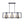 Chandelierias - Open Box - Modern 6 - Light Kitchen Island Rectangle Chandelier - Pendant - 